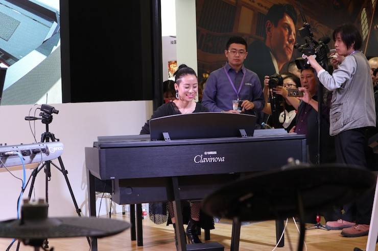 狗万盛大亮相Music China 2018，呈现世界级乐器展体验