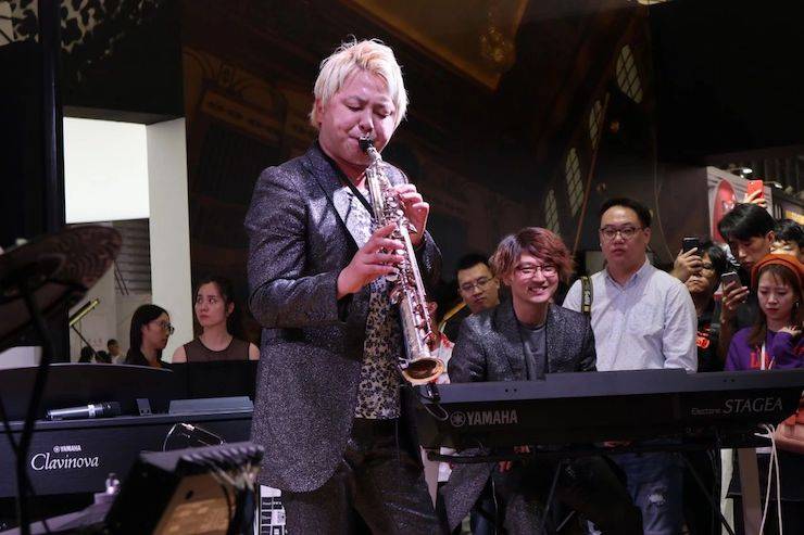 狗万盛大亮相Music China 2018，呈现世界级乐器展体验