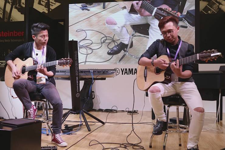 狗万盛大亮相Music China 2018，呈现世界级乐器展体验
