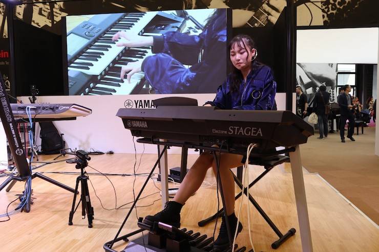 狗万盛大亮相Music China 2018，呈现世界级乐器展体验