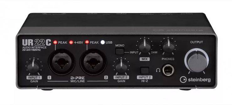 升级 USB-C 和 32/192：Steinberg 发布 UR22C、UR44C 和 UR816C 音频接口